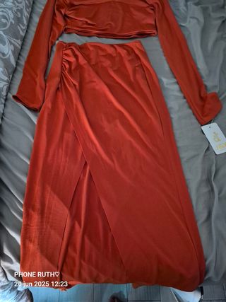 Conjunto rojo 2 piezas