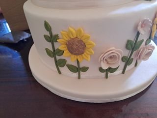 Torta scenografica- Tema Sole Arcobaleno