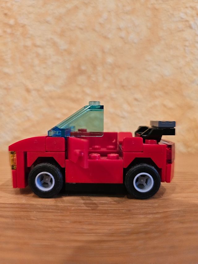 Pack coche Lego y persona