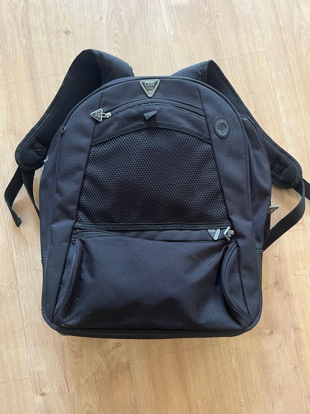 Mochila para Portátil Negra Techair