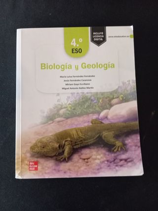Biología y Geología 4.º ESO