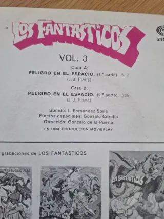 Discos vinilo infantiles