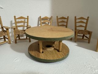 Mini Muebles Rusticos - Casa Muñecas