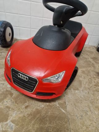Coche Correpasillos Audi rojo