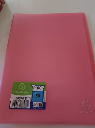 Carpeta Exacompta - 100 fundas
