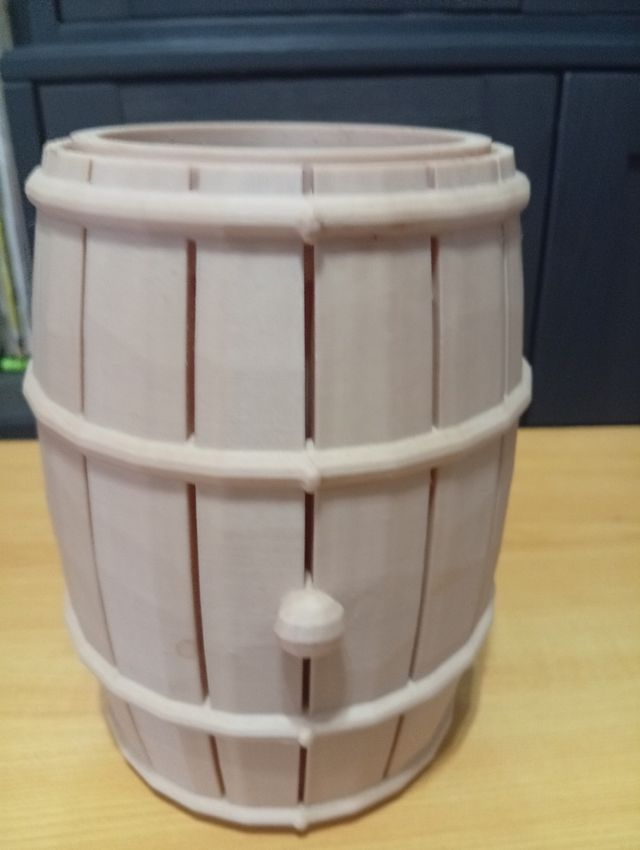 Barile portaoggetti vintage