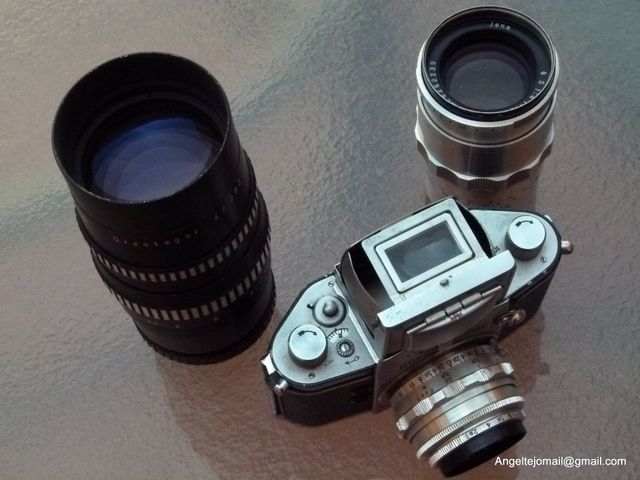 Cámara Exa Especial + 3 objetivos