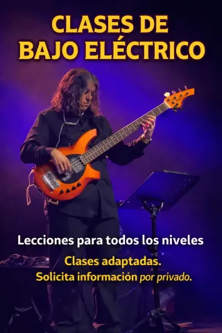Clases de bajo eléctrico