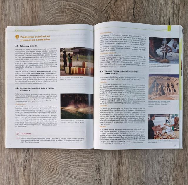 Economía y emprendimiento 4º ESO