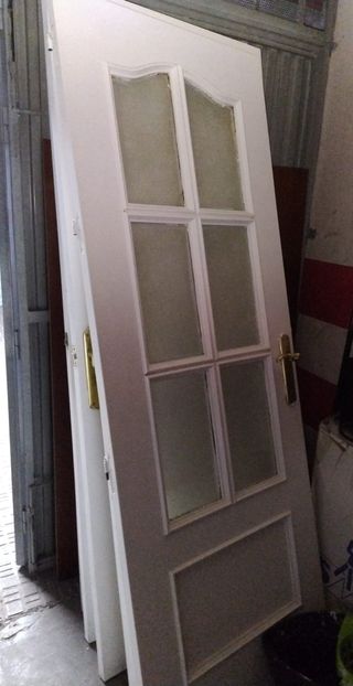 Puertas interiores blancas - 4 unidades