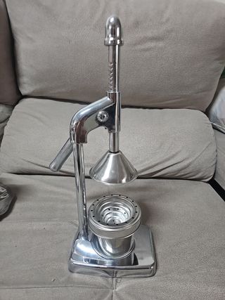 Exprimidor manual acero inoxidable