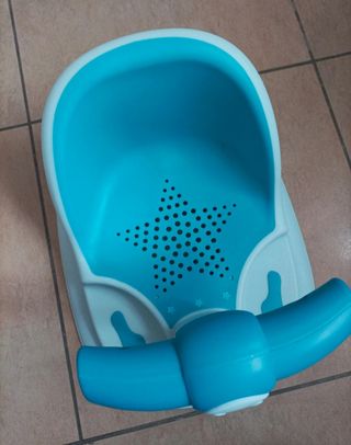 Asiento bañera bebé - Azul