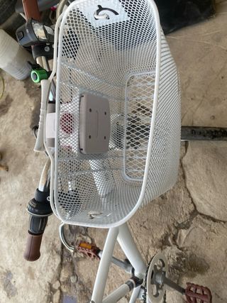 Bicicleta B'Twin blanca