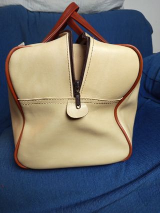 Adidas x Vintage 80s 90s bolsa deporte cuero viaje