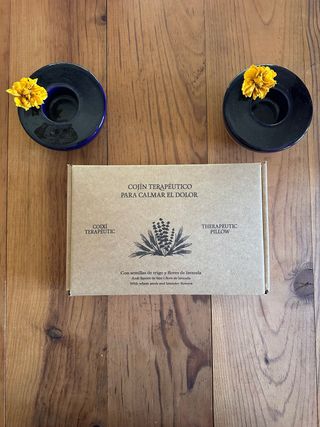 Cojín terapéutico con lavanda