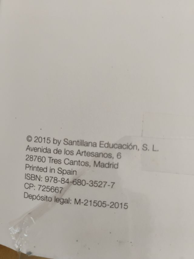 Libro 3 ESO de geografía editorial Santillana