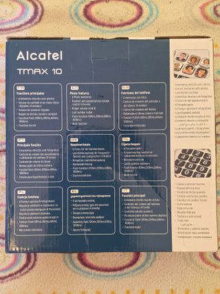 Teléfono Alcatel TMAX 10 blanco