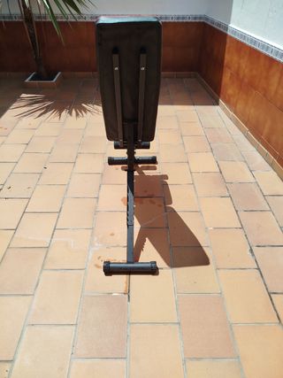 Banco pesas plegable
