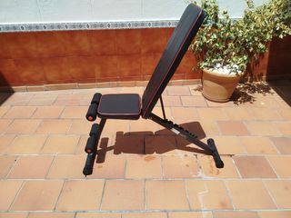 Banco pesas plegable