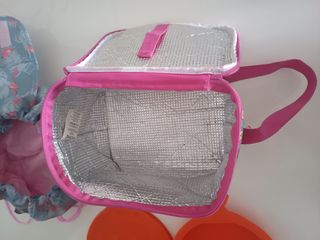 Set plato silicona bebé + fiambreras