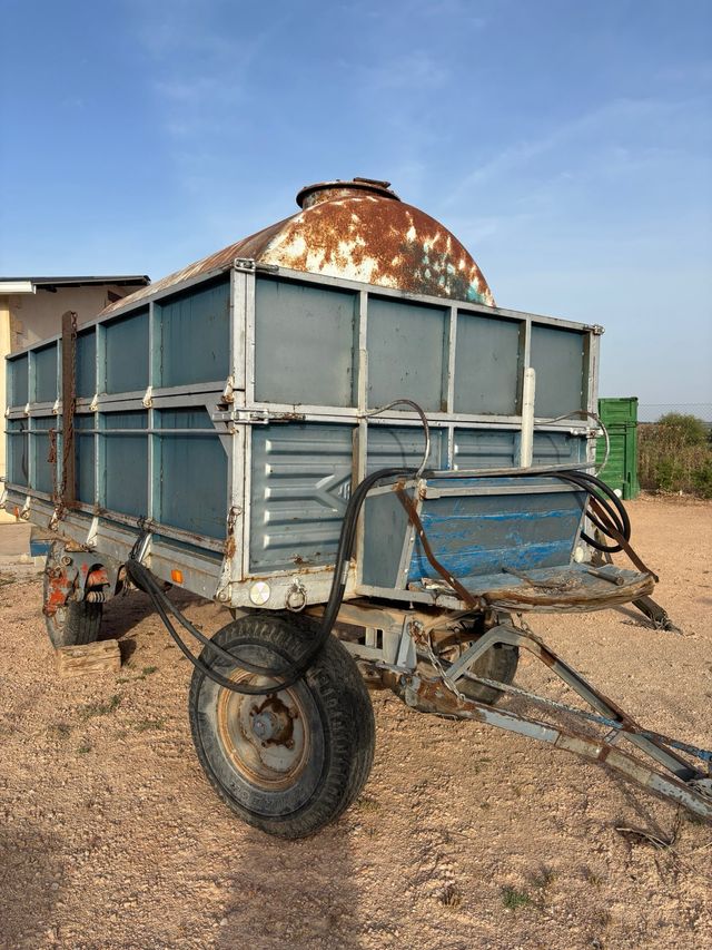 Remolque cisterna agua - agrícola