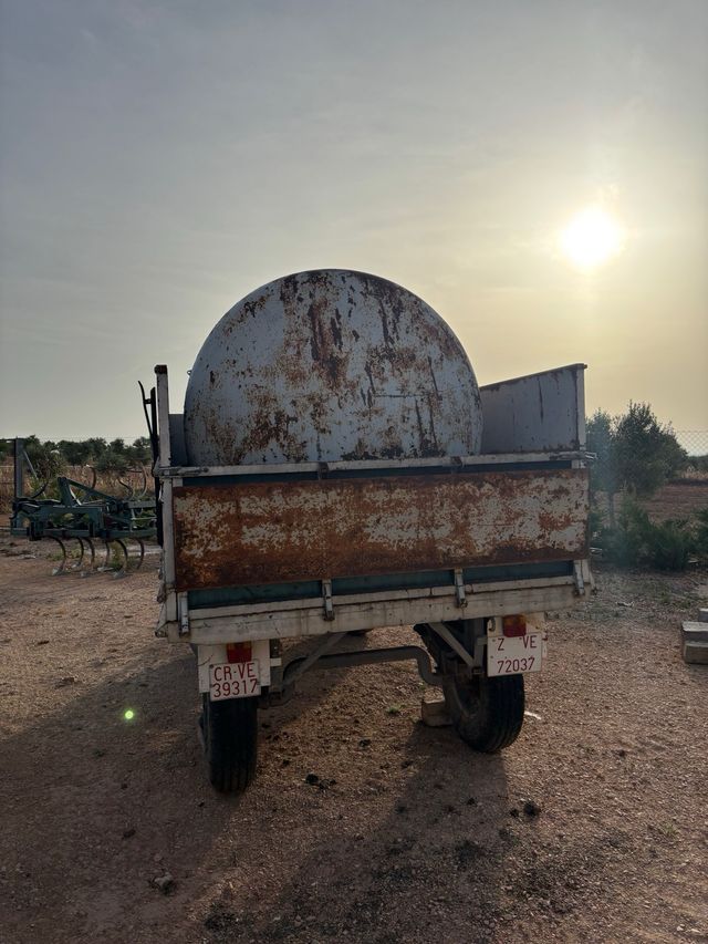 Remolque cisterna agua - agrícola