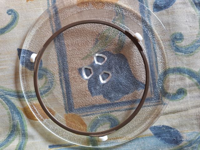 Plato giratorio microondas
