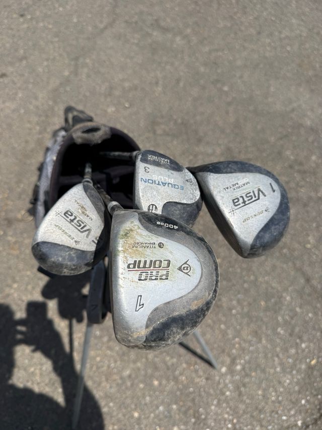Juego palos golf Dunlop usados