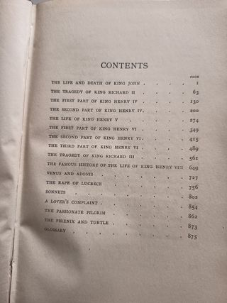 Lote 3 Libros Shakespeare Antiguos 1925