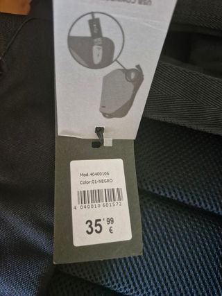 Mochila Paco Martínez a estrenar