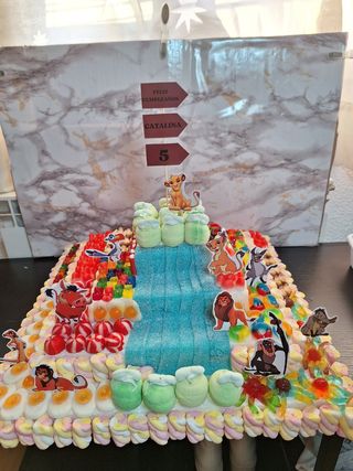 Tarta chuches personalizada.