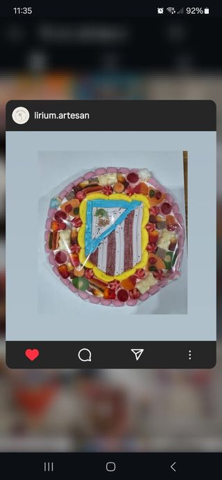 Tarta chuches personalizada.