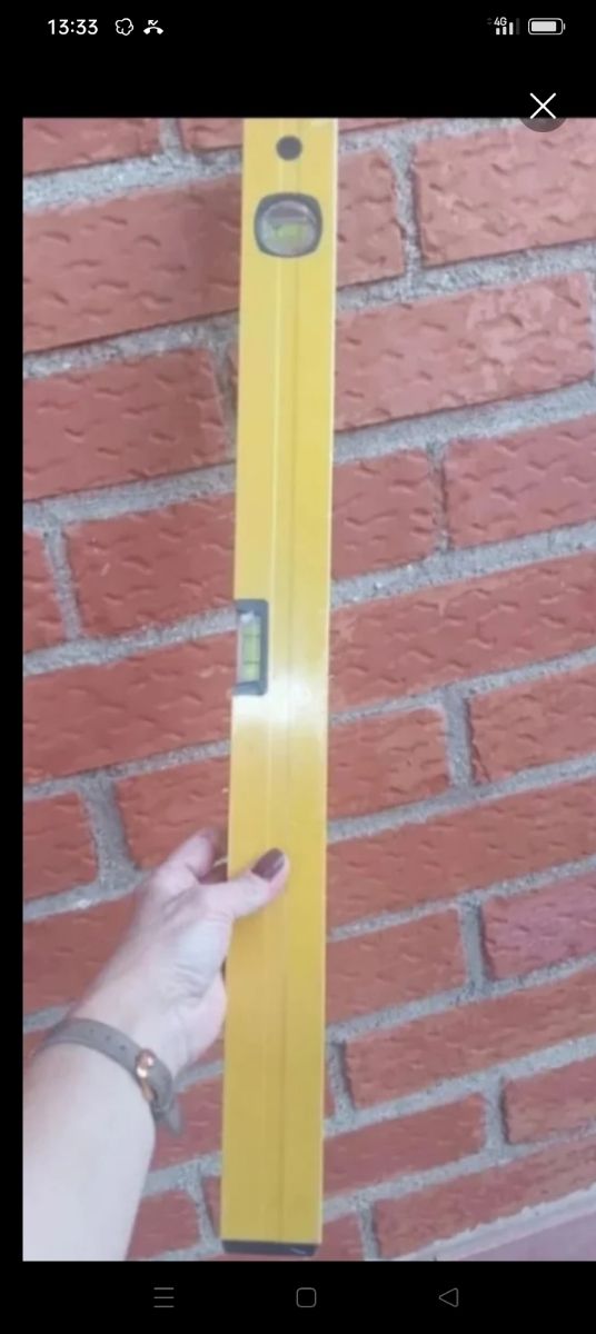 Nivel de aluminio 60cm - herramienta