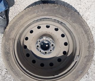 Rueda Repuesto 15", para Coche con Kit Pinchazos.