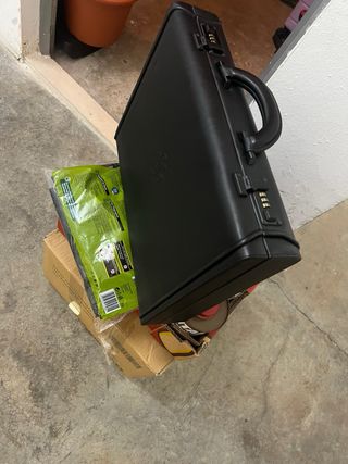 Maletín Ubrique piel vacuno - Negro