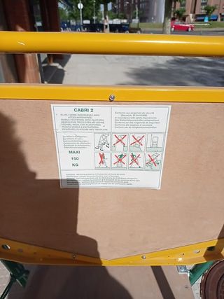 Escalera de plataforma Macc.