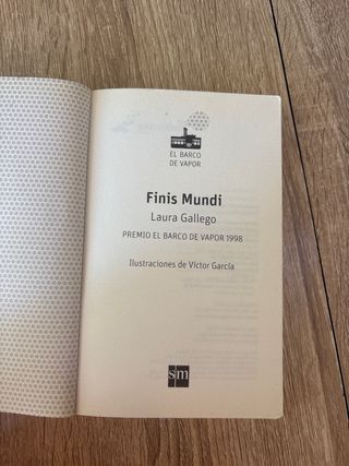 Finis Mundi Laura Gallego en Castellando.