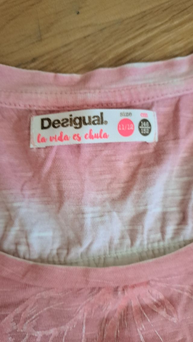 Camiseta Desigual niña 11-12 años