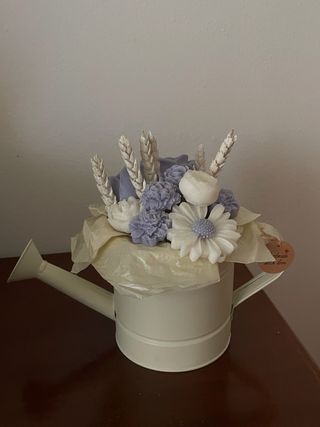 Composizione Candele Fiori