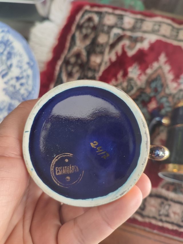 Dos jarras porcelana Portugal Estatuaria