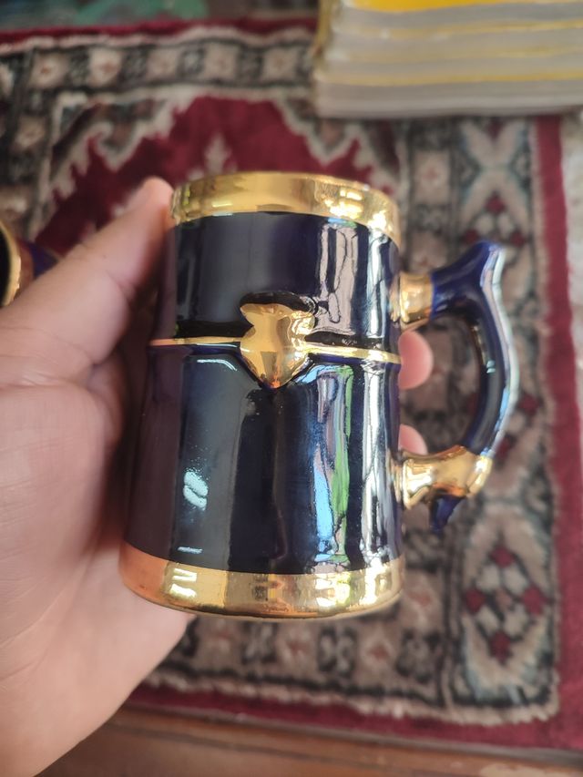 Dos jarras porcelana Portugal Estatuaria