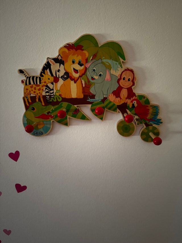 Perchero infantil Hess multicolor