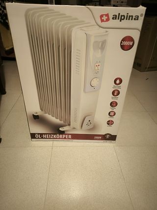 Radiador aceite Alpina 2000W