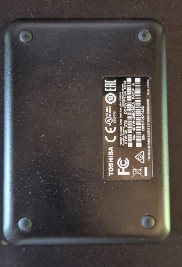 Disco Duro Externo Toshiba Canvio Premium 3TB