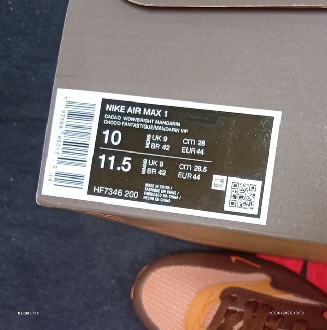 Nike Air Max 1 King's Day Marrón-Naranja