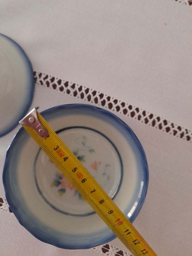 2 Cuencos porcelana fina