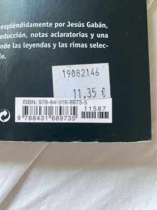 Leyendas y rimas / Legends and Rhymes (Literatu...
