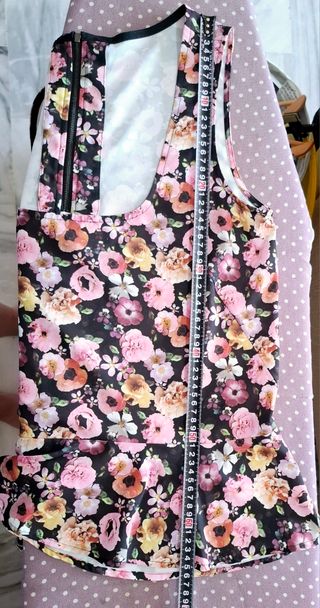 Conjunto HYM flores XXL (44-16)