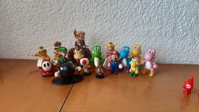 Figuras Super Mario Bros - 14 piezas
