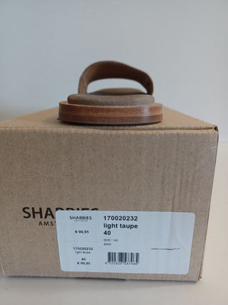 Shabbies Amsterdam Shs1140, mules talla 40 plantil